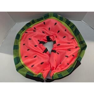 Midog Protective Inflatable Large Dog Collar Cone Watermelon NEW -0224